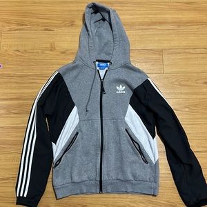 Adidas zip up hoodie sweater